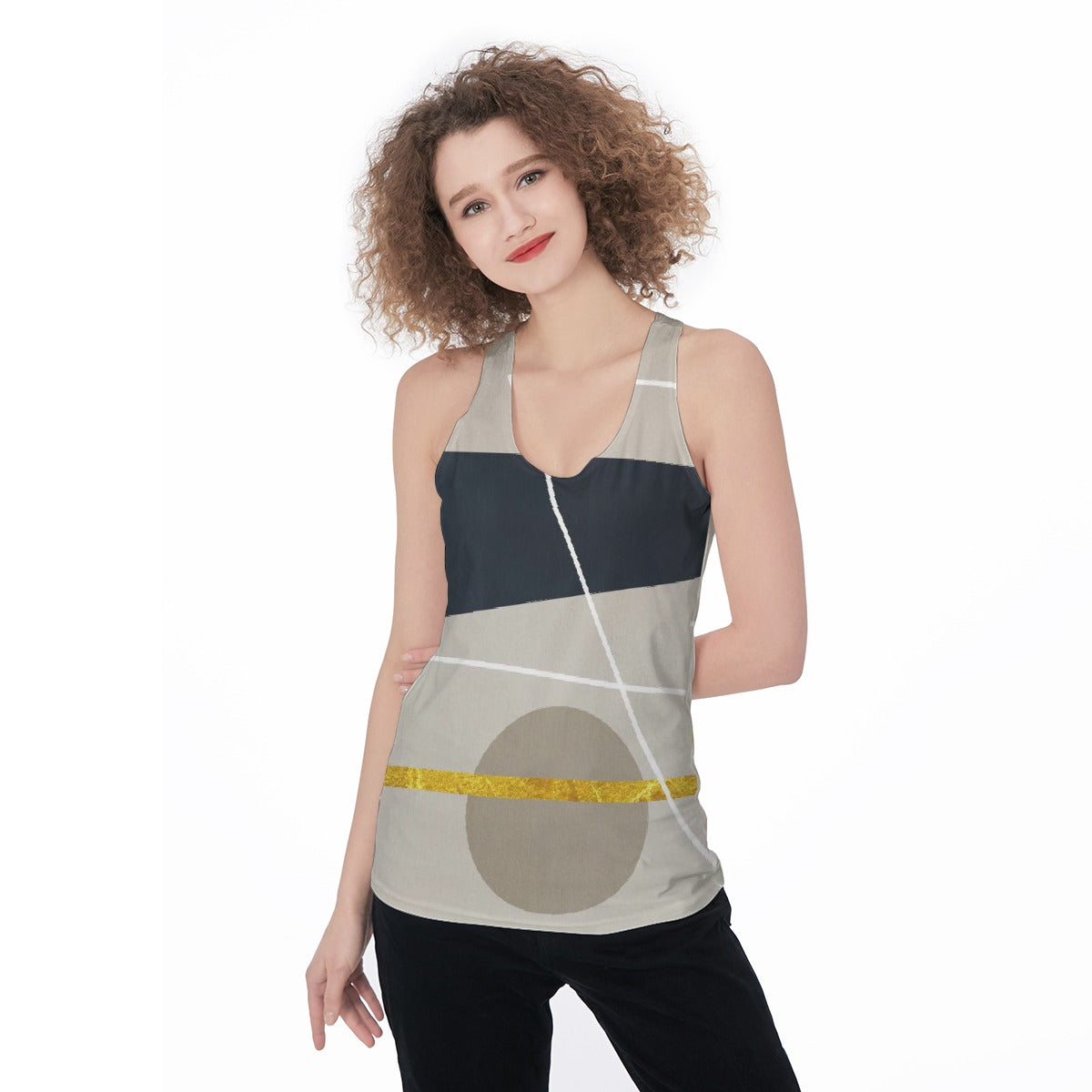 All-Over Print Women's Racerback Tank Top