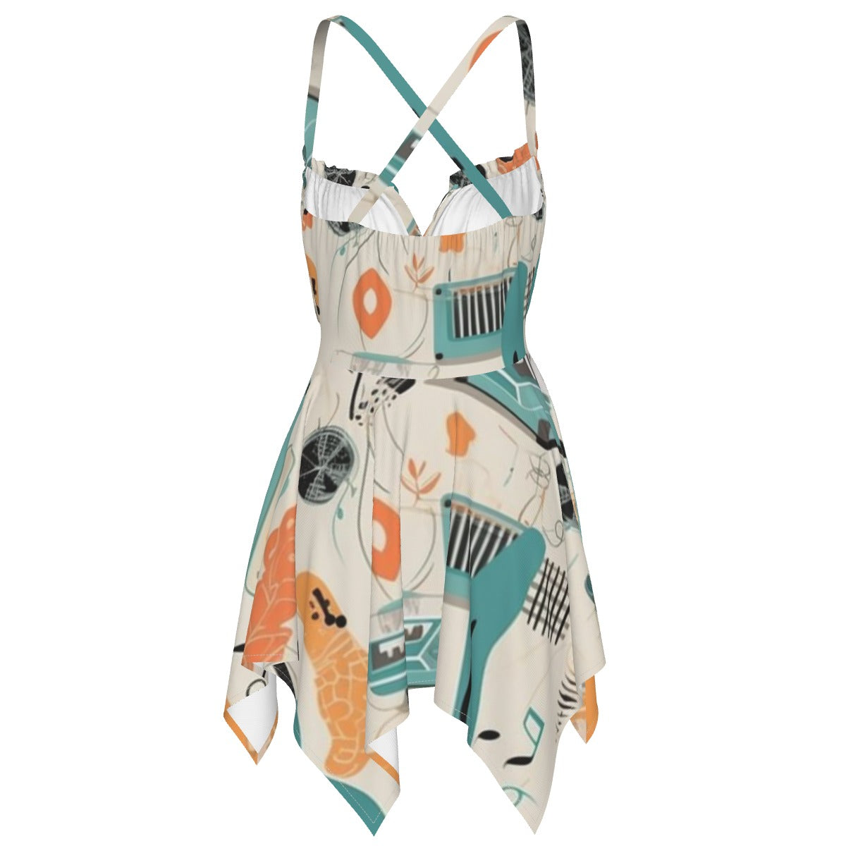 All-Over Print Women's Slip Dress