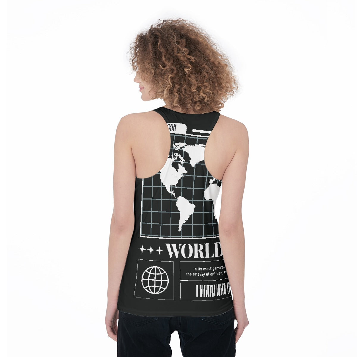 All-Over Print Women's Racerback Tank Top
