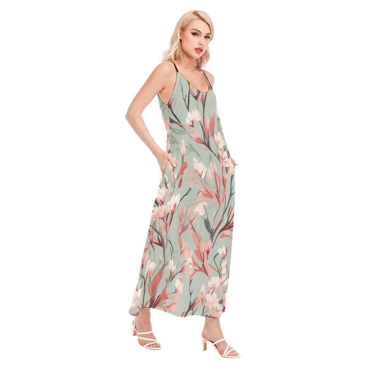 All-Over Print Women's Sling Dress