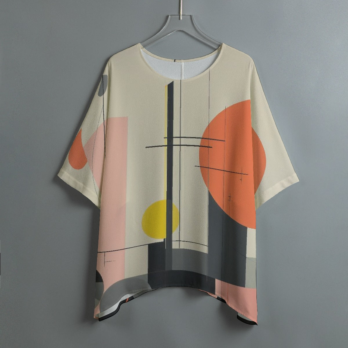 All-Over Print Women's Bat Sleeve Shirt