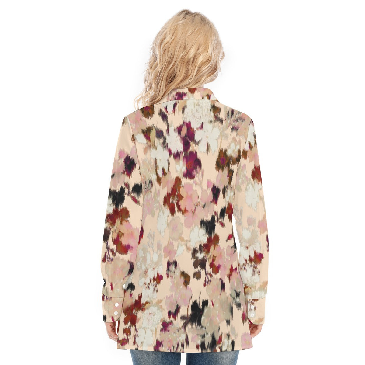All-Over Print Women's Long Shirt