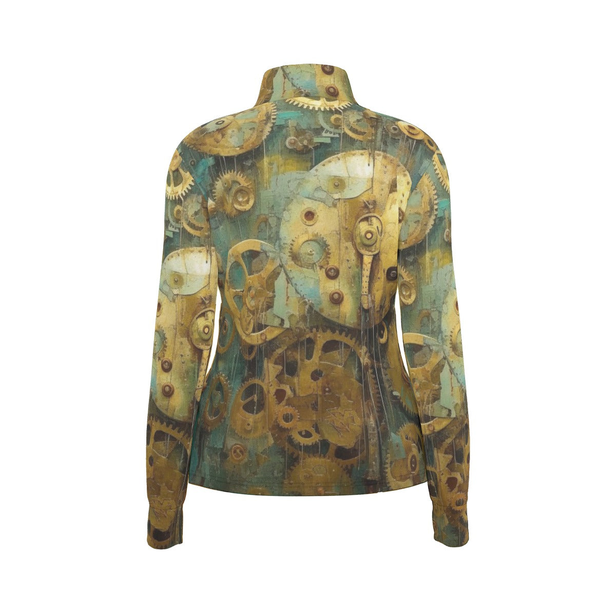 All-Over Print Women's Long Sleeve Thumbhole Jacket
