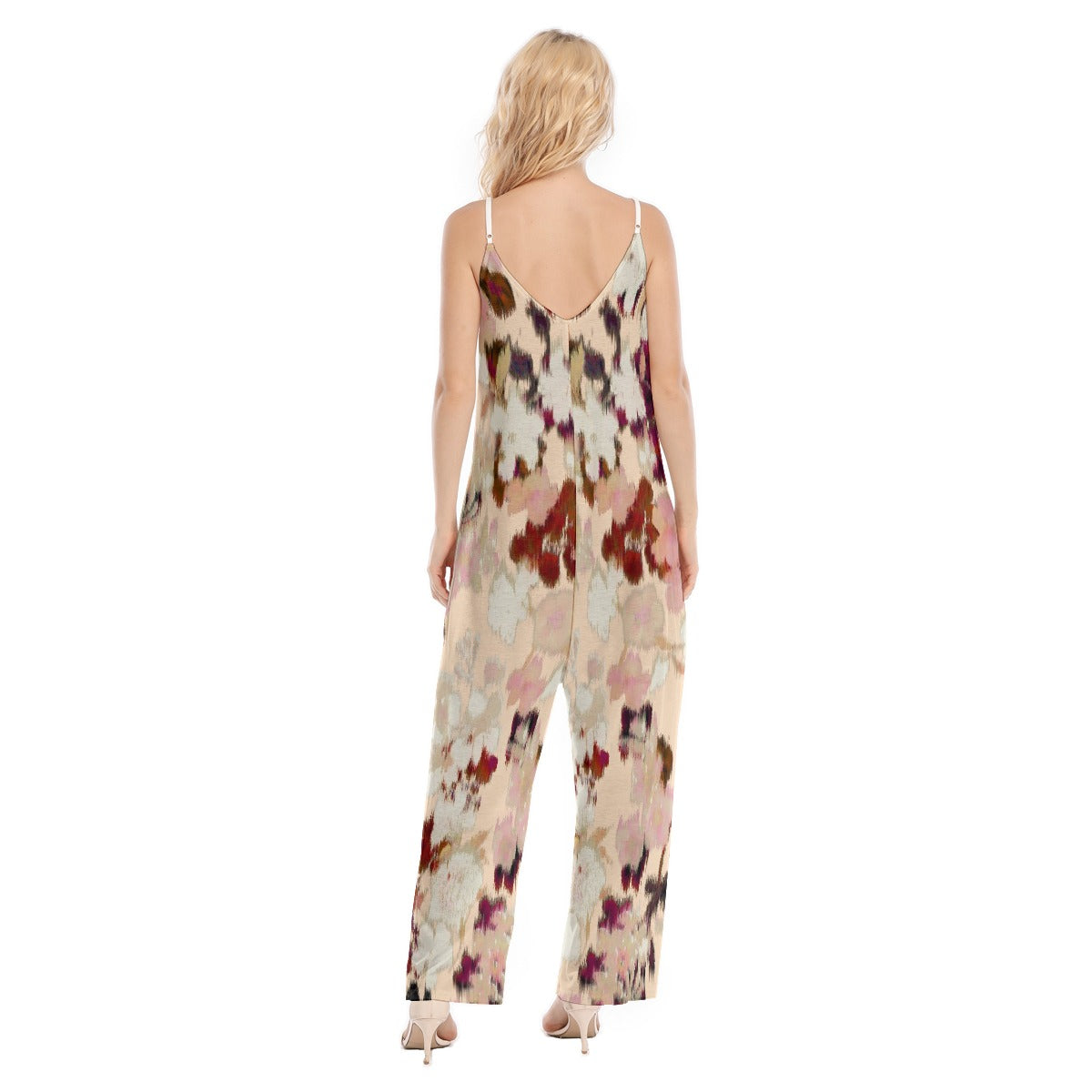 All-Over Print Women's Loose Cami Jumpsuit