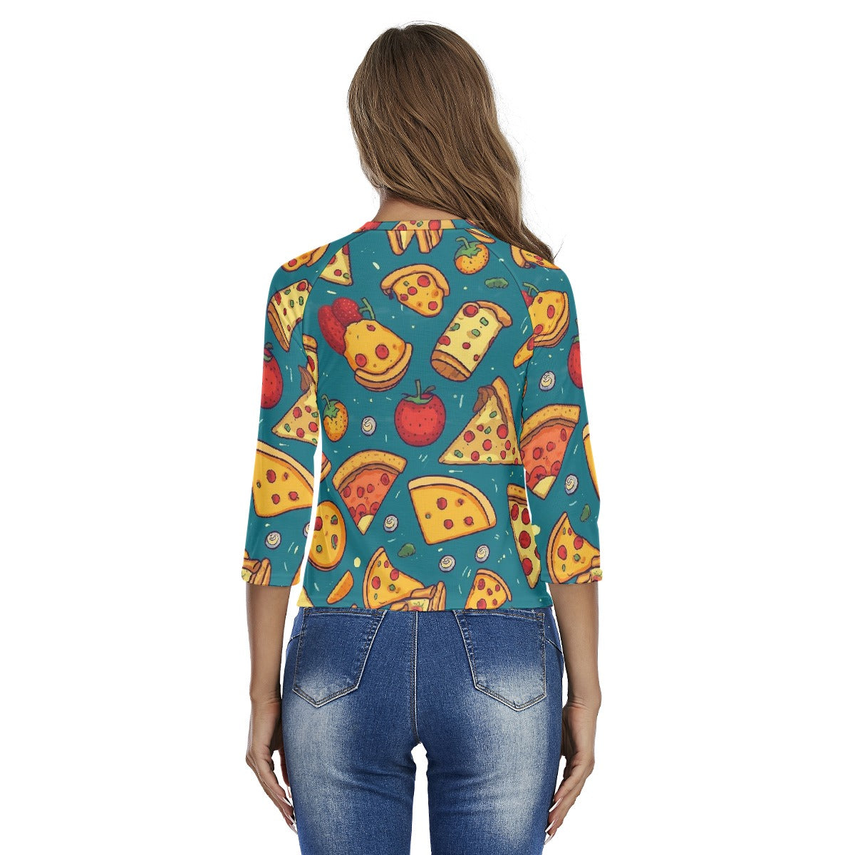 All-Over Print Women's Raglan Sleeves T-shirts
