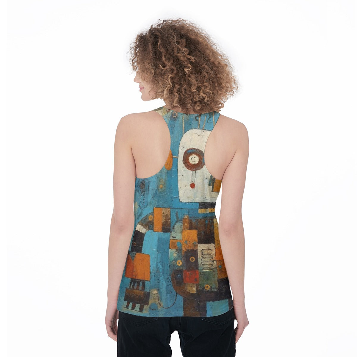 All-Over Print Women's Racerback Tank Top