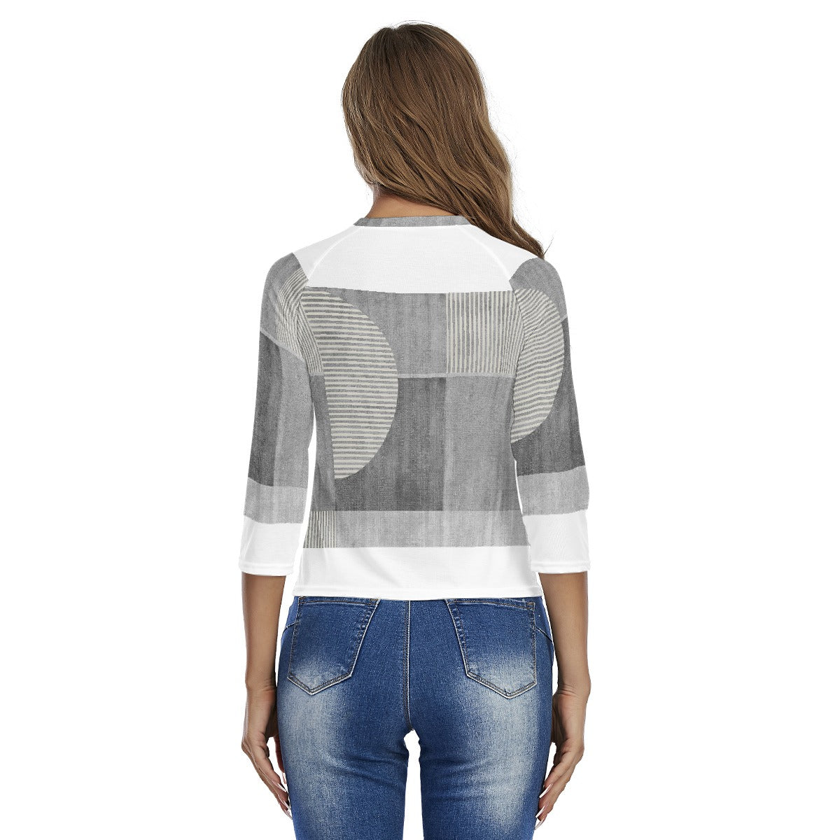All-Over Print Women's Raglan Sleeves T-shirts