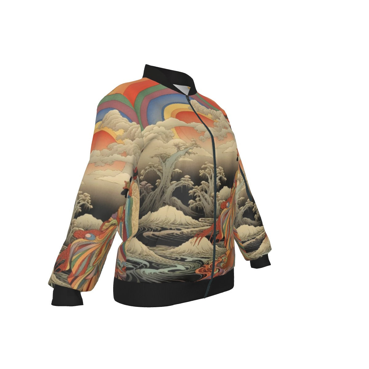 All-Over Print Women's Jacket