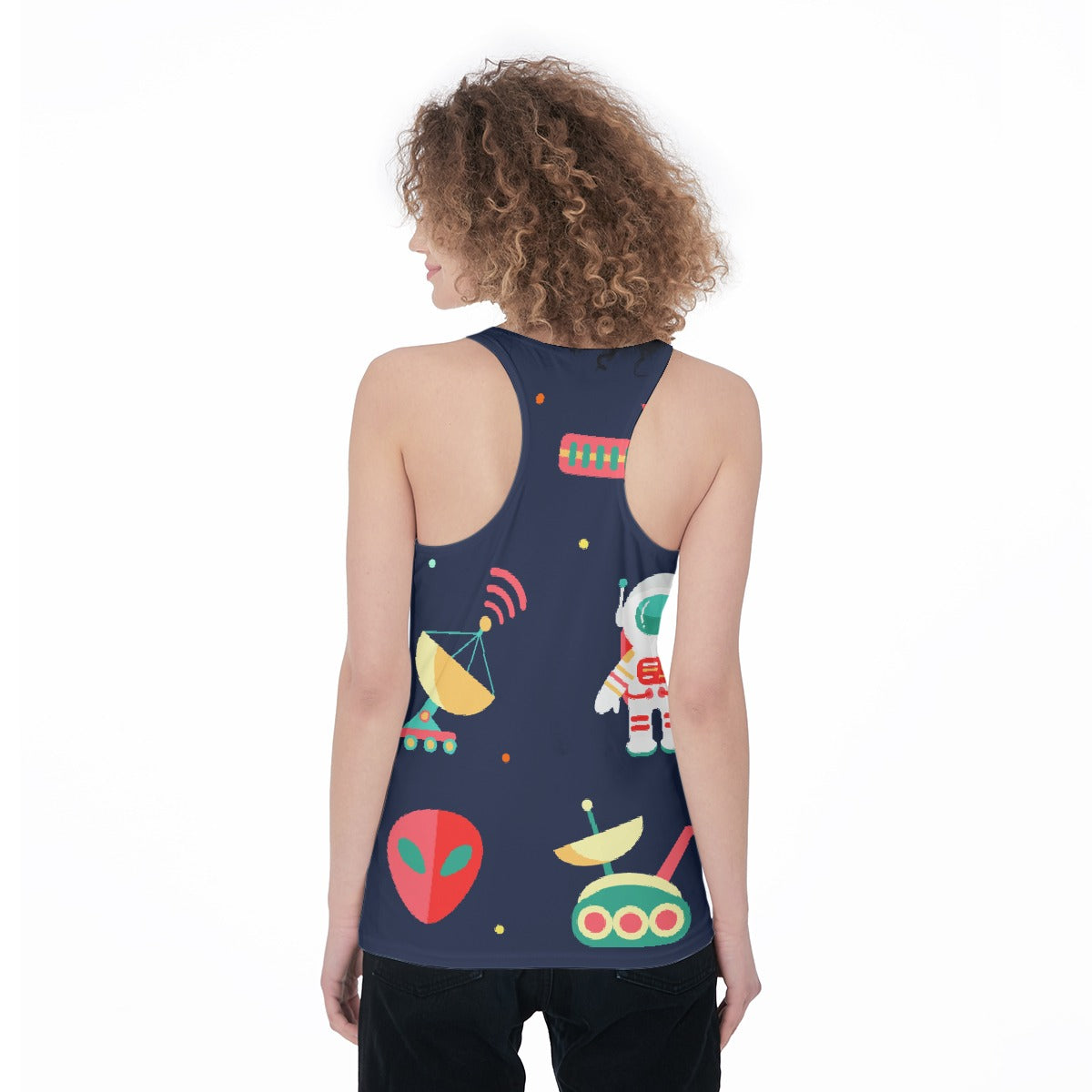 All-Over Print Women's Racerback Tank Top