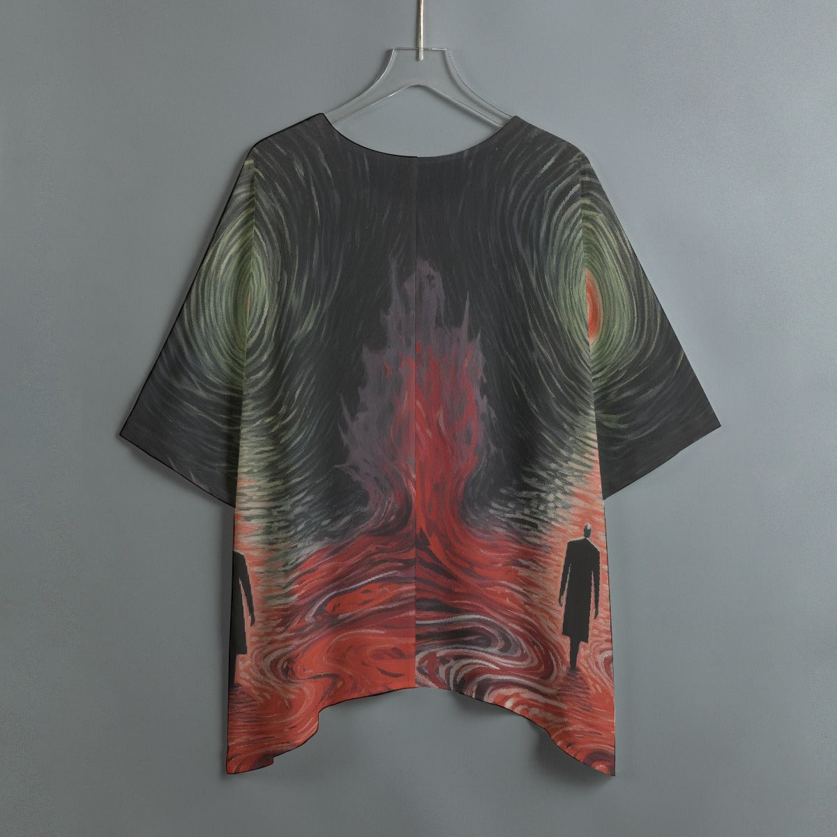 All-Over Print Women's Bat Sleeve Shirt