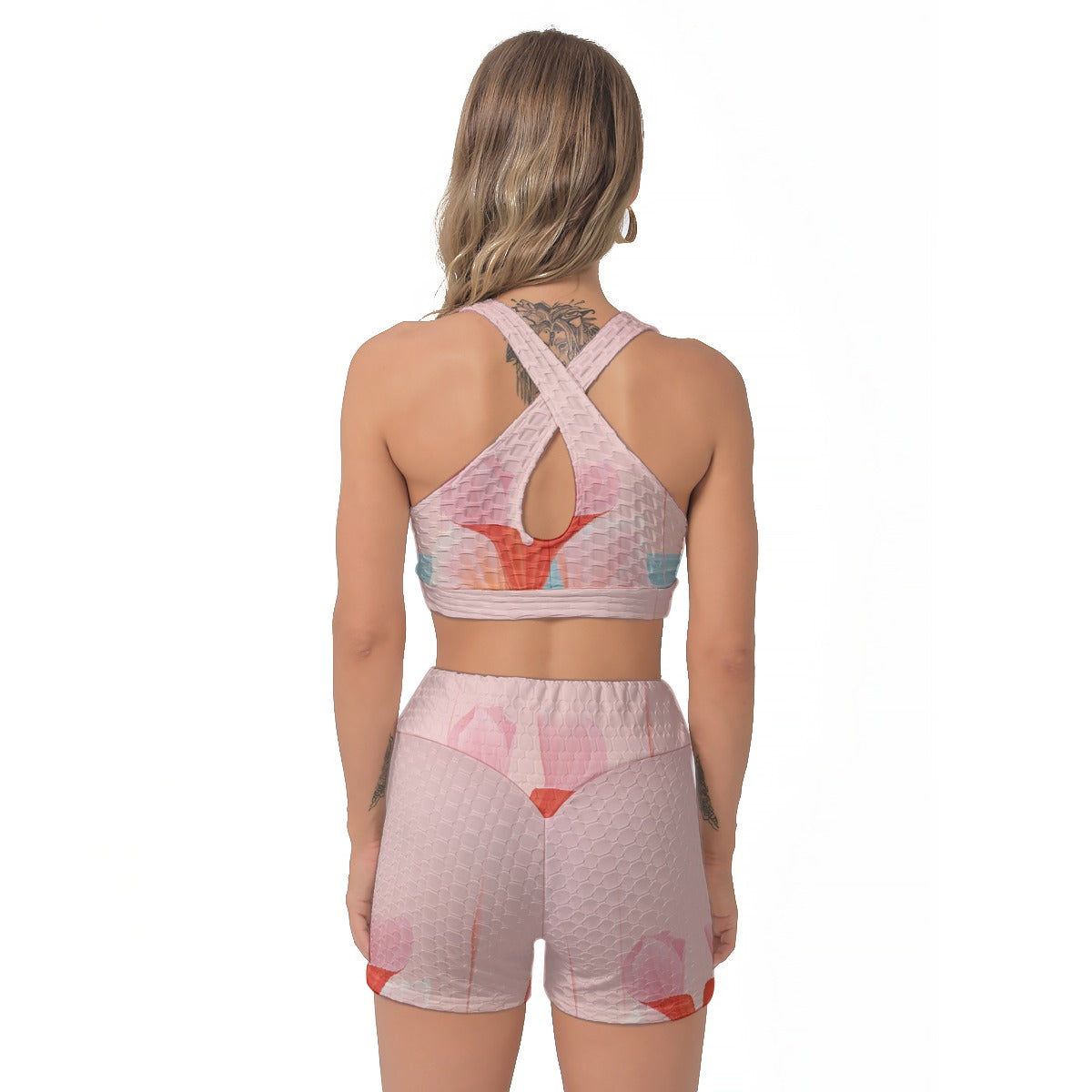 All-Over Print Women's Sports Bra Suit