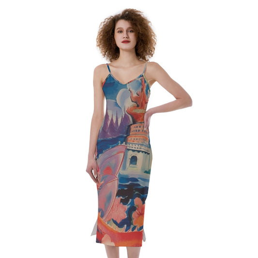 All-Over Print Women's Cami Dress