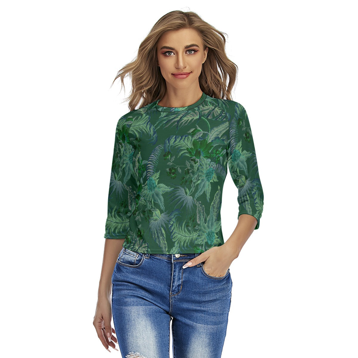 All-Over Print Women's Raglan Sleeves T-shirts