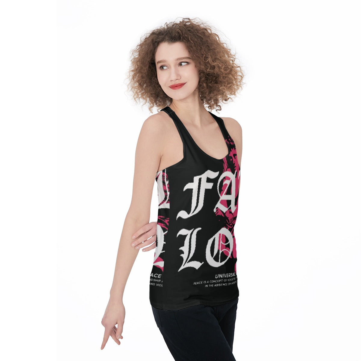All-Over Print Women's Racerback Tank Top
