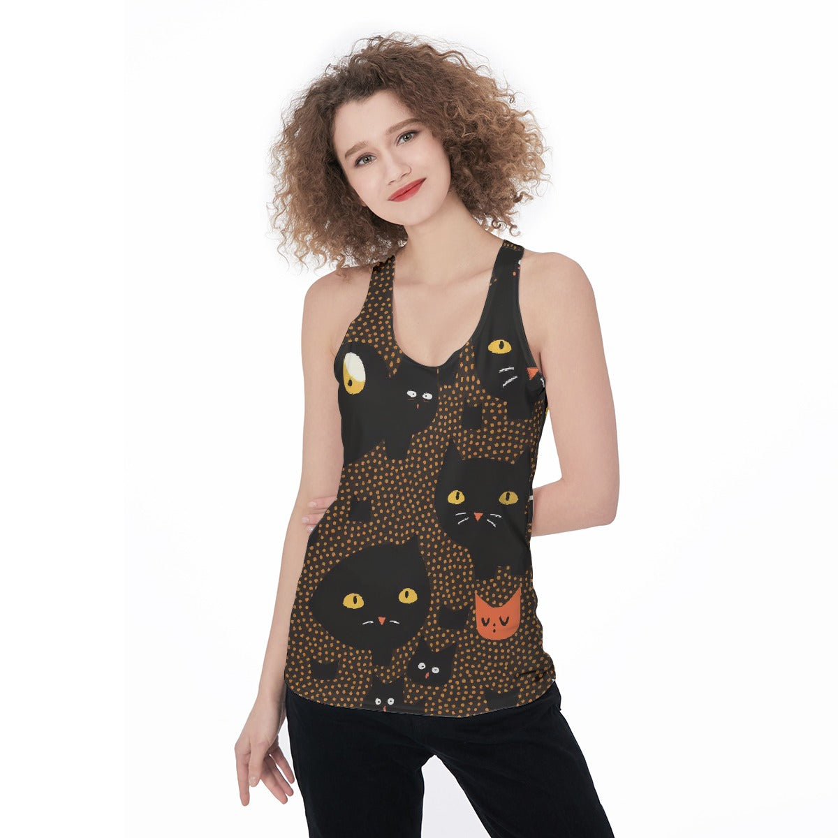 All-Over Print Women's Racerback Tank Top