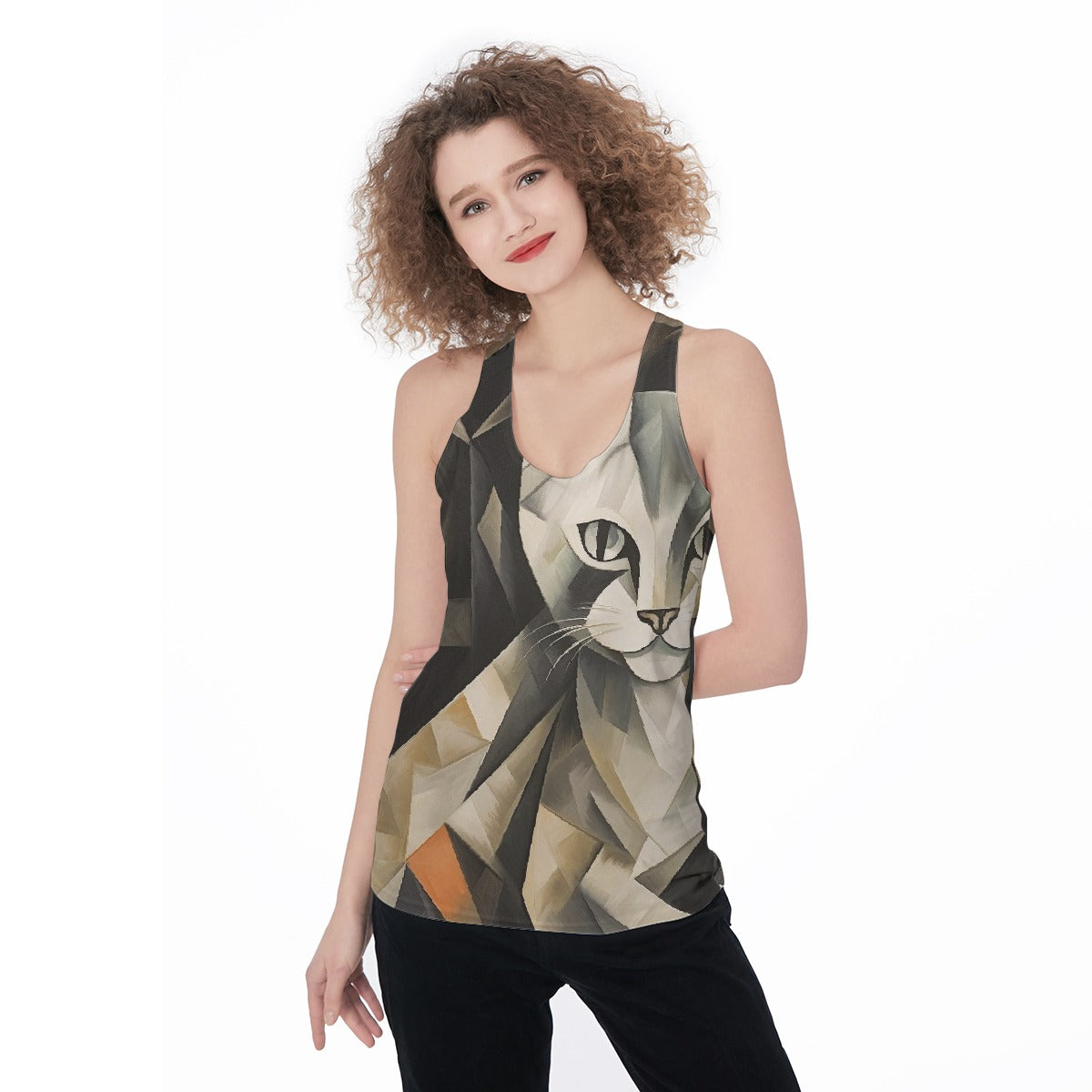 All-Over Print Women's Racerback Tank Top