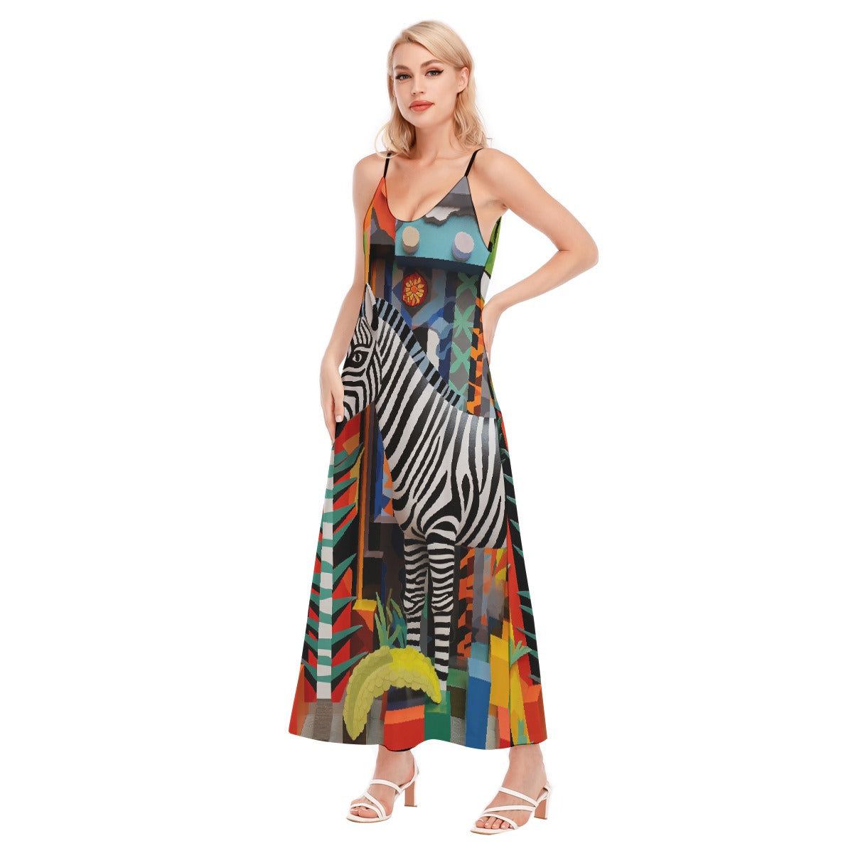All-Over Print Women's Sling Dress