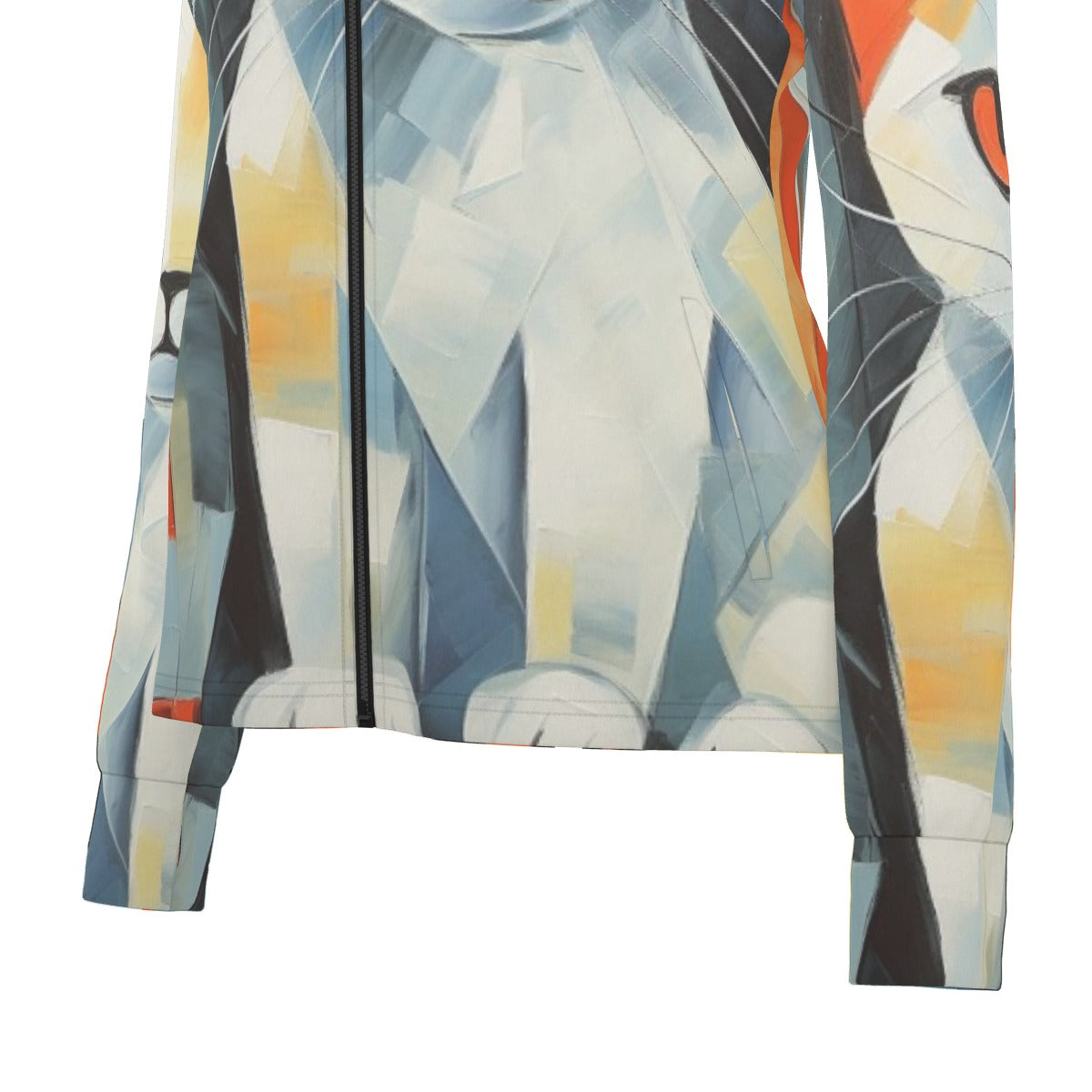 All-Over Print Women's Long Sleeve Thumbhole Jacket