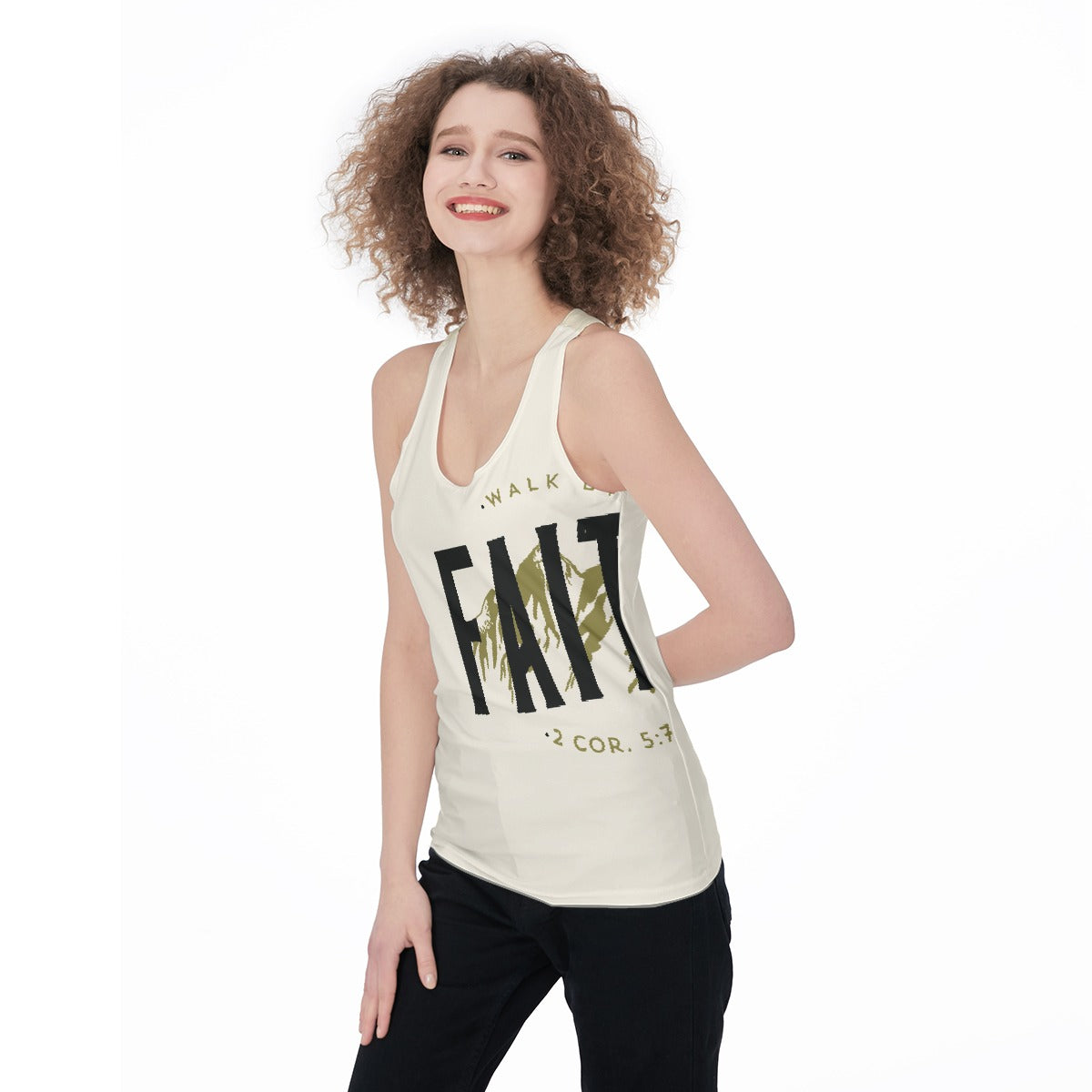 All-Over Print Women's Racerback Tank Top