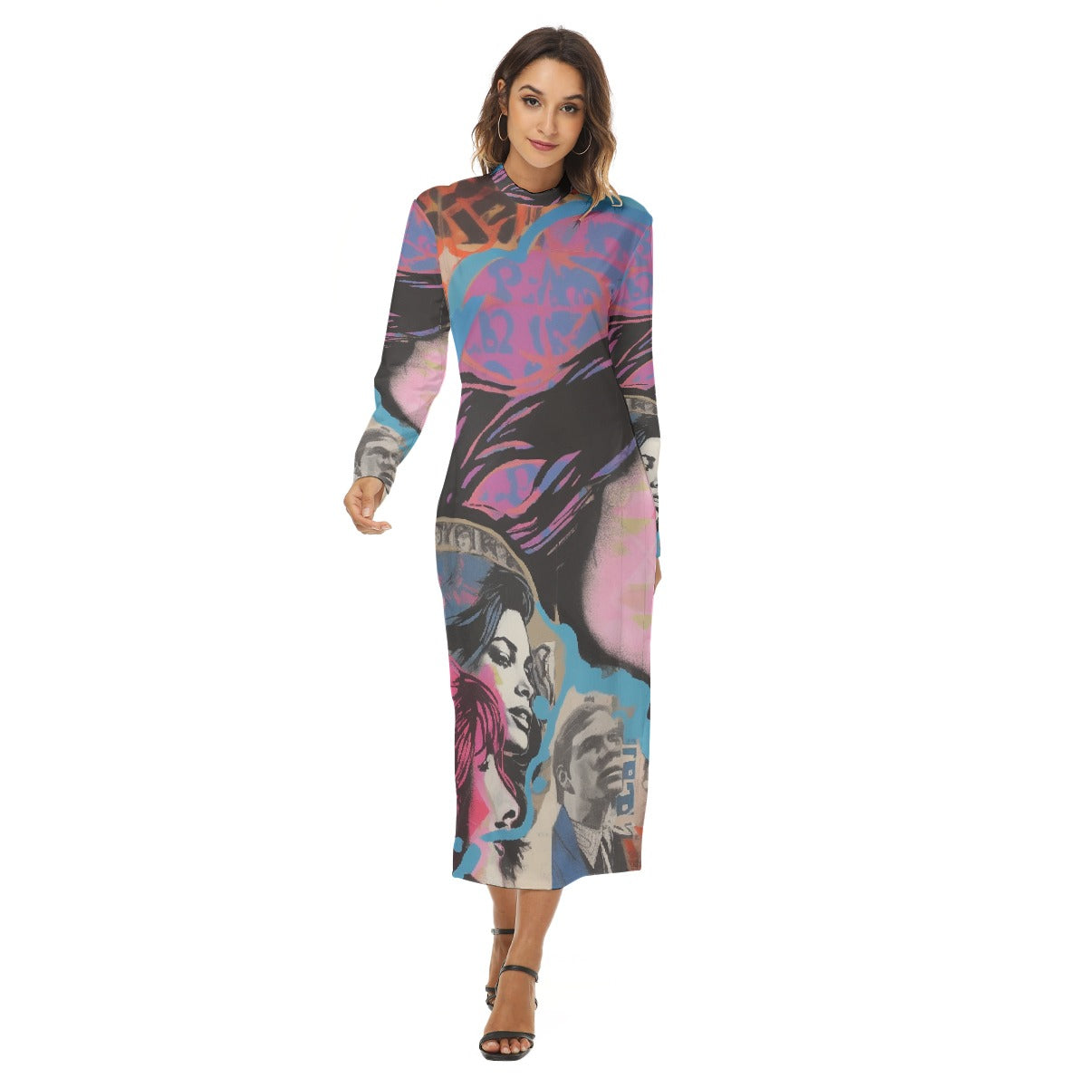 All-Over Print Women's Hip Dress