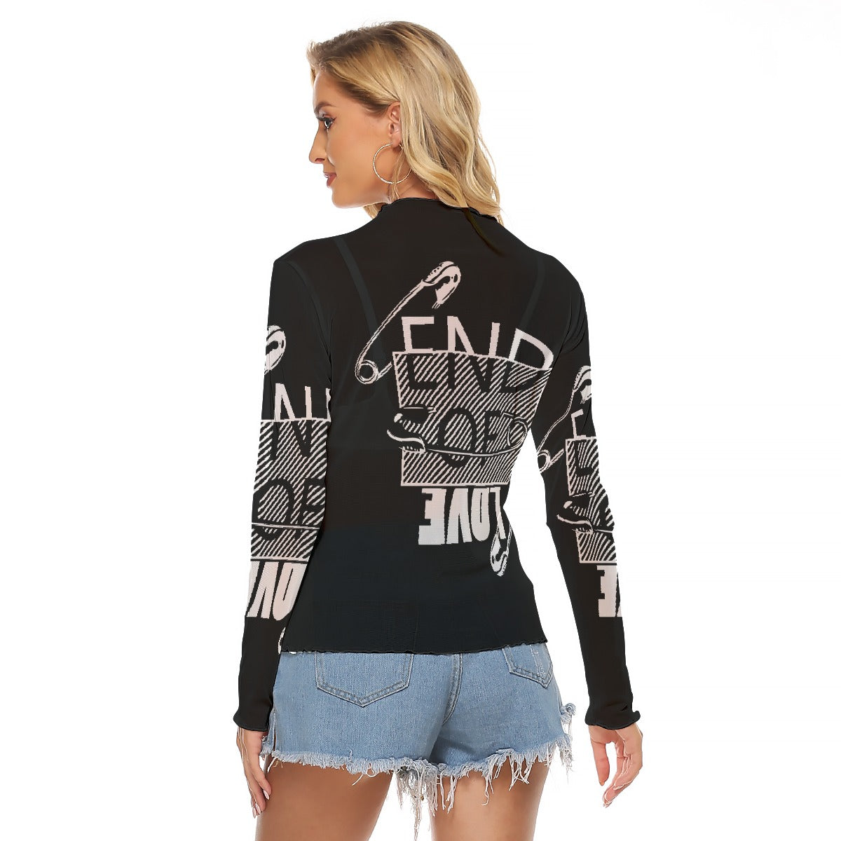 All-Over Print Women's Mesh T-shirt