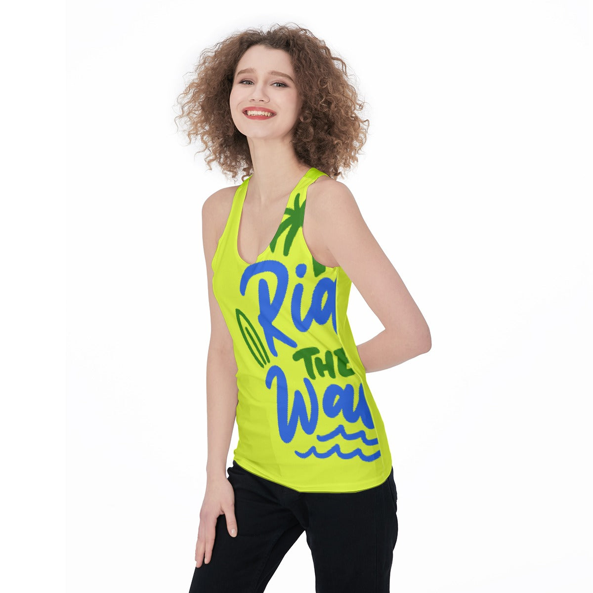 All-Over Print Women's Racerback Tank Top