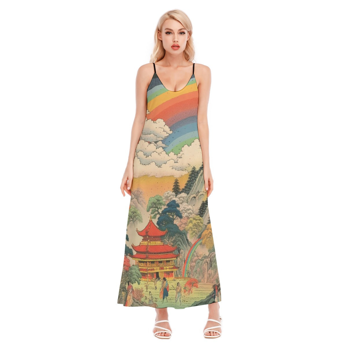 All-Over Print Women's Sling Dress