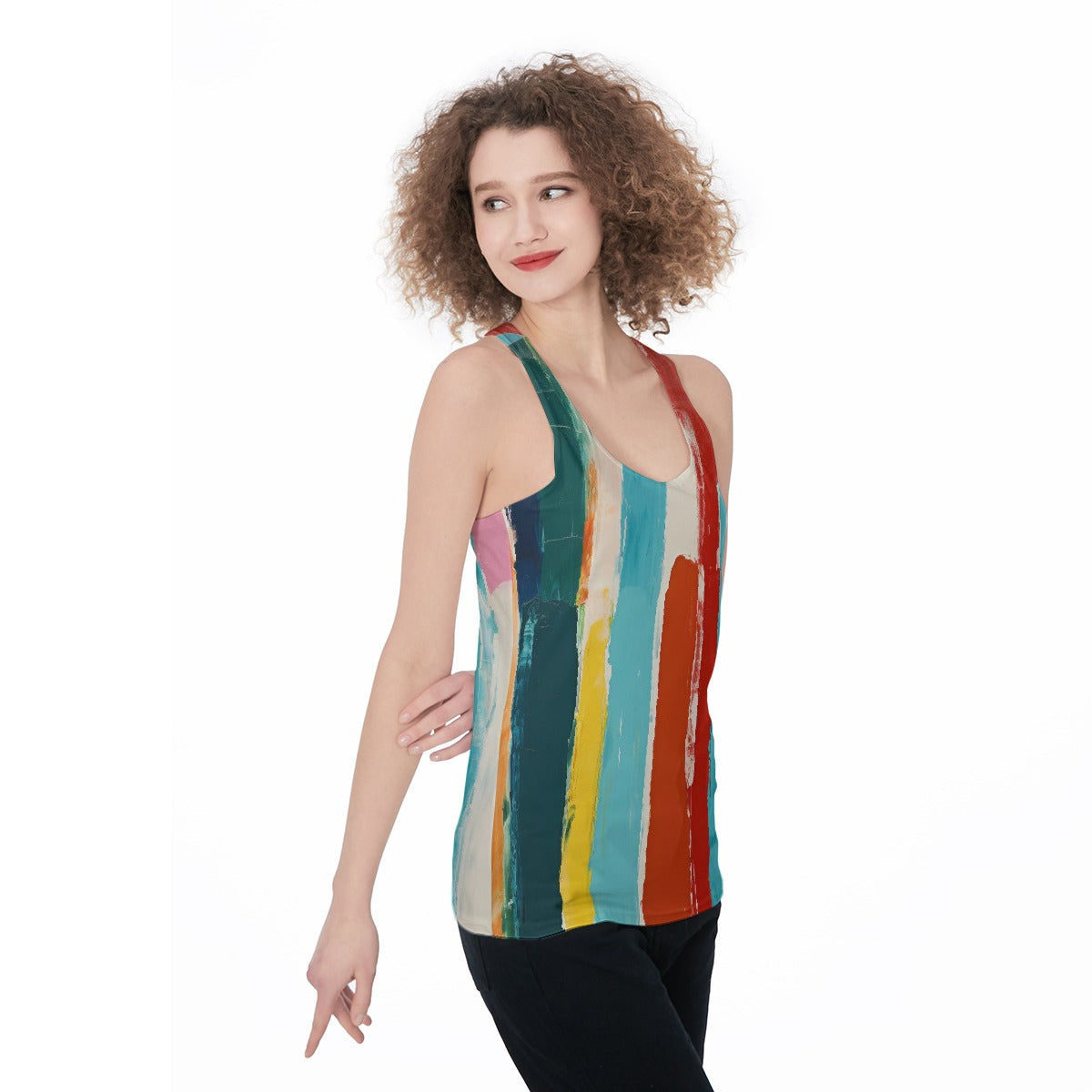 All-Over Print Women's Racerback Tank Top