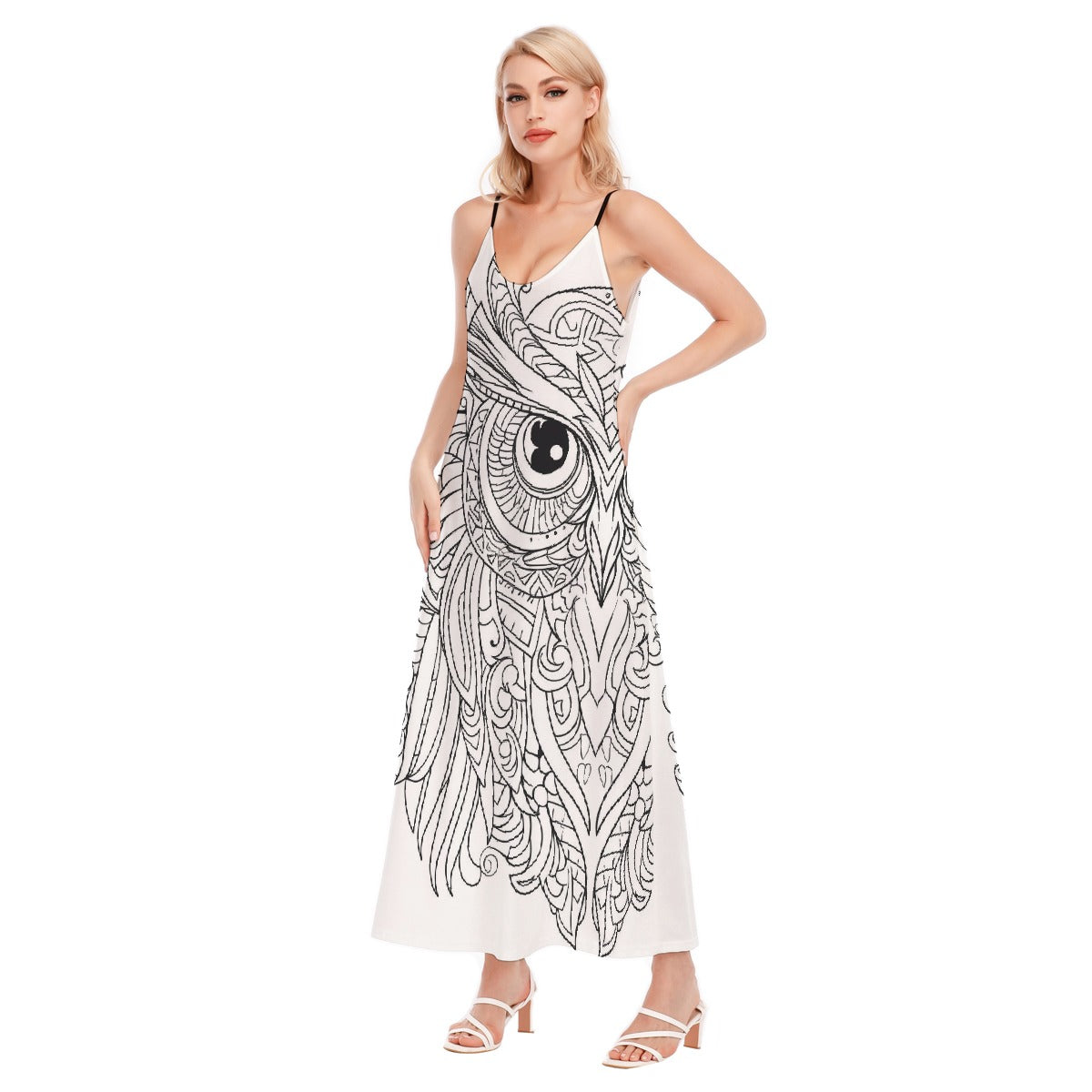 All-Over Print Women's Sling Dress