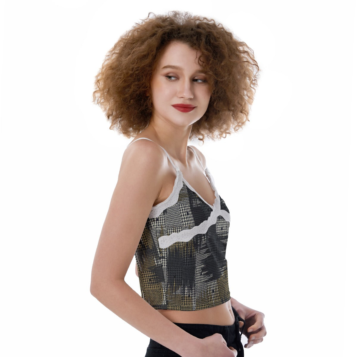 All-Over Print Women's Lace Camisole