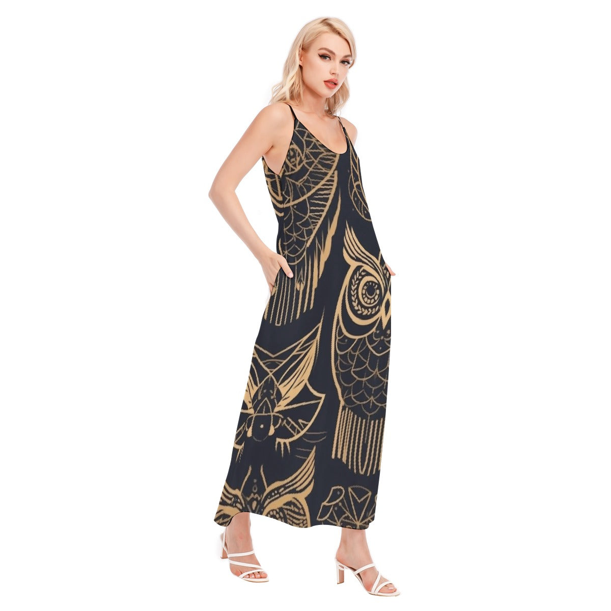 All-Over Print Women's Sling Dress