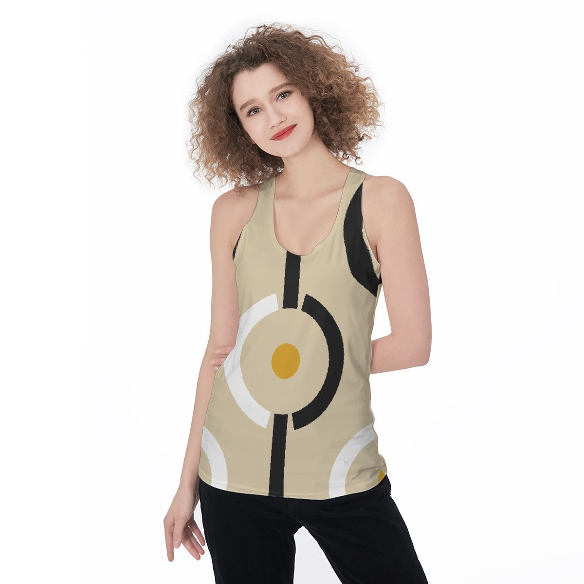 All-Over Print Women's Racerback Tank Top