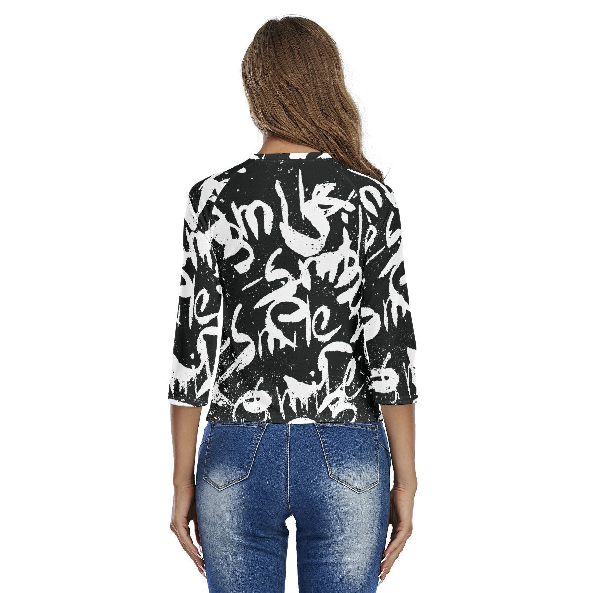 All-Over Print Women's Raglan Sleeves T-shirts