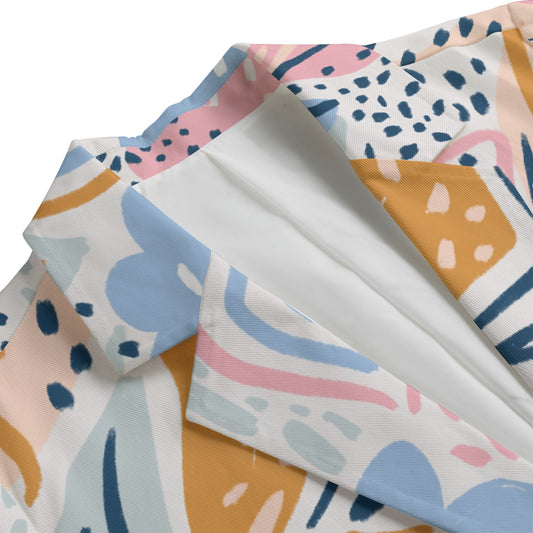 All-Over Print Women's Leisure Blazer