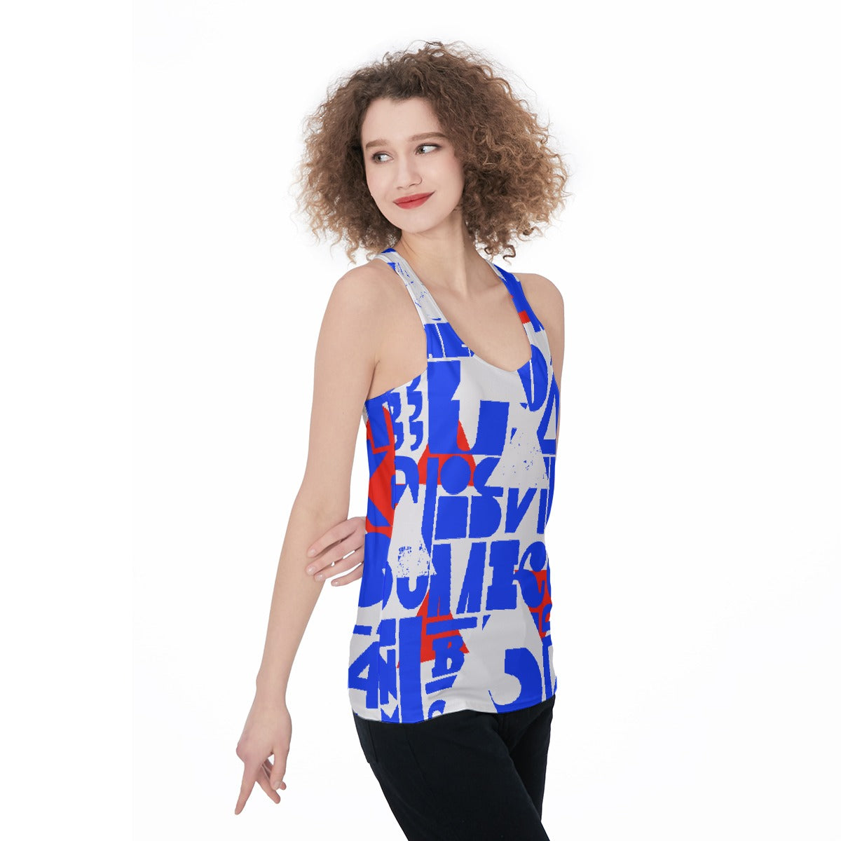 All-Over Print Women's Racerback Tank Top