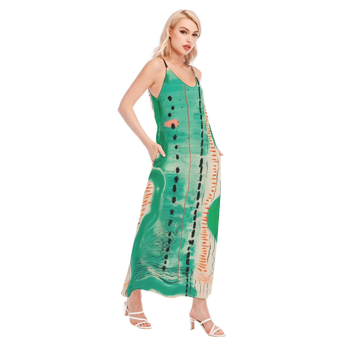 All-Over Print Women's Sling Dress