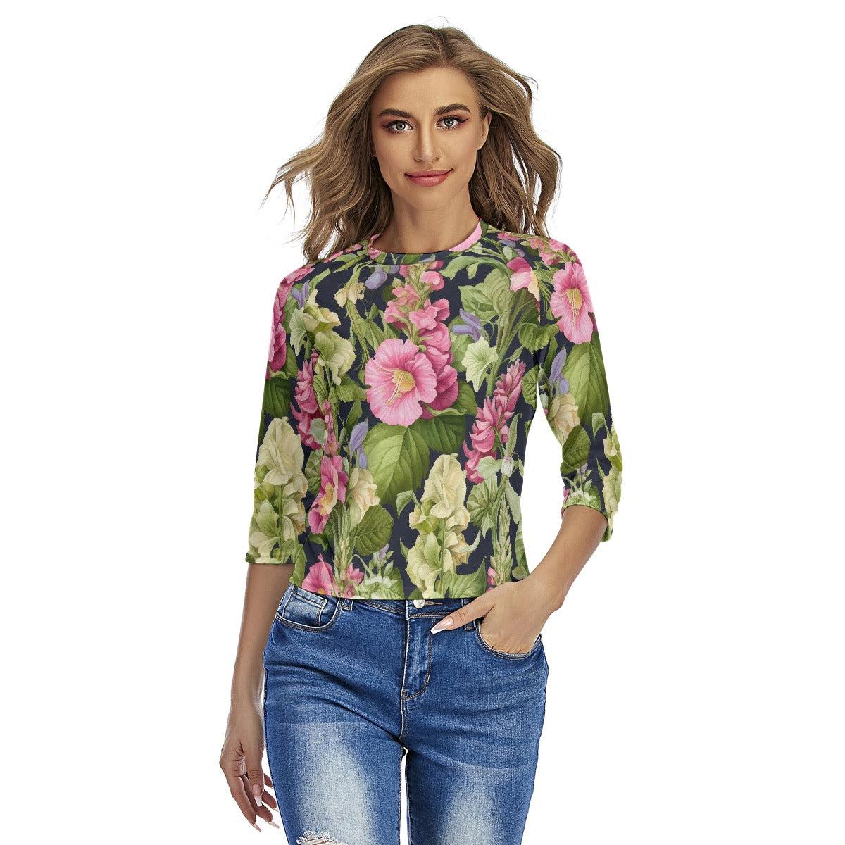 All-Over Print Women's Raglan Sleeves T-shirts