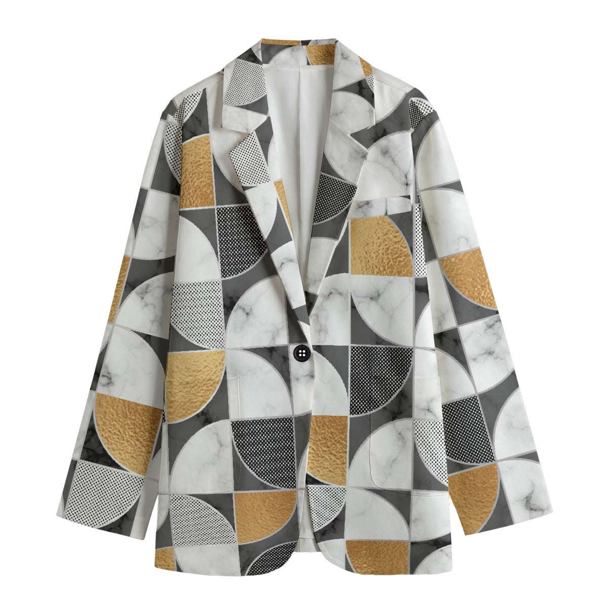 All-Over Print Women's Leisure Blazer