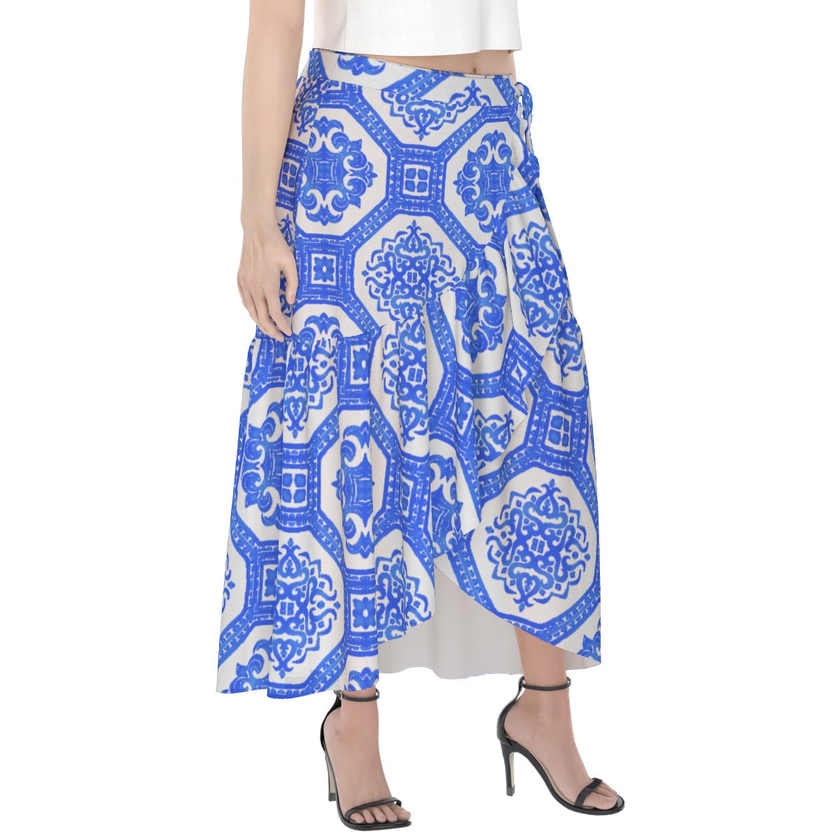 All-Over Print Women's Wrap Skirt