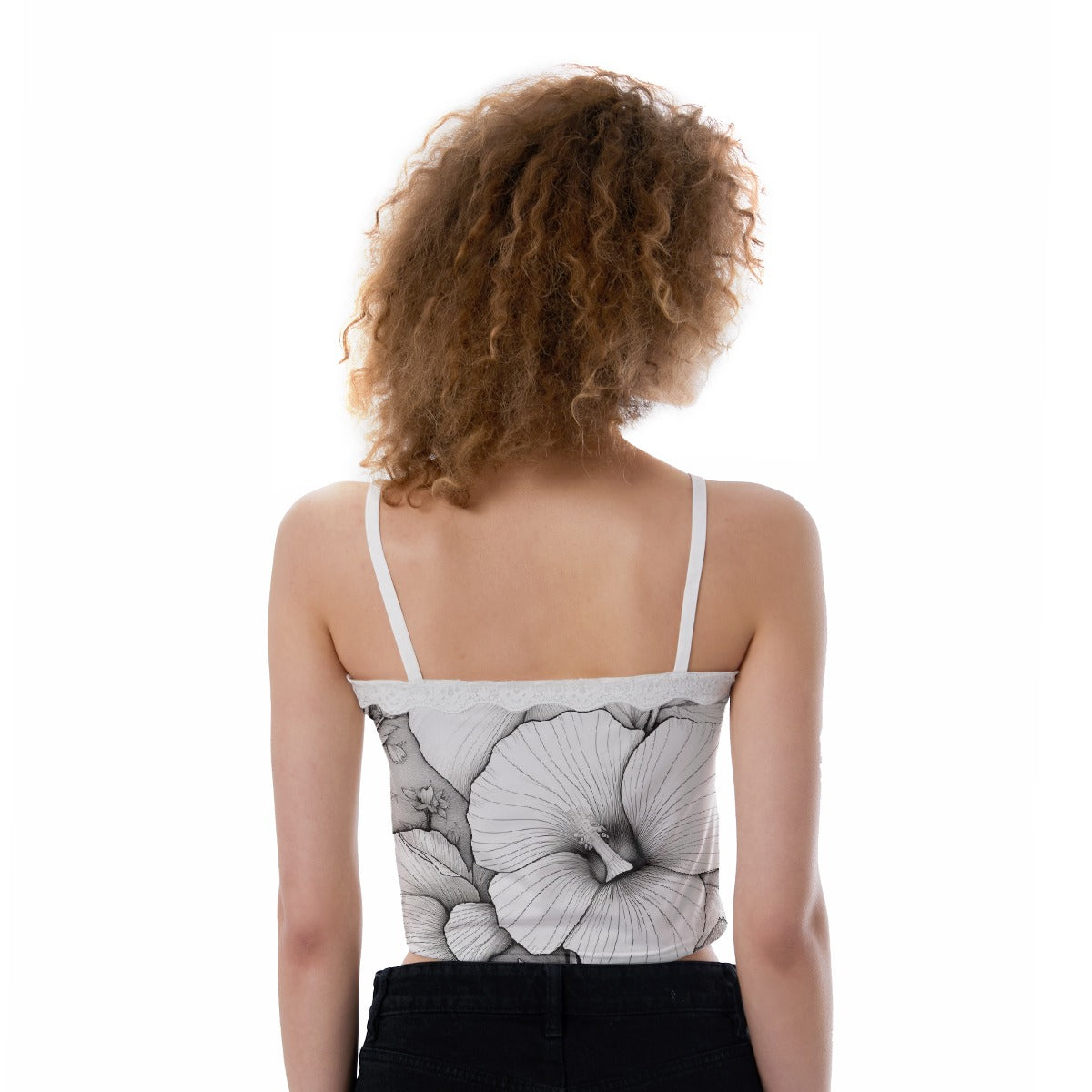 All-Over Print Women's Lace Camisole