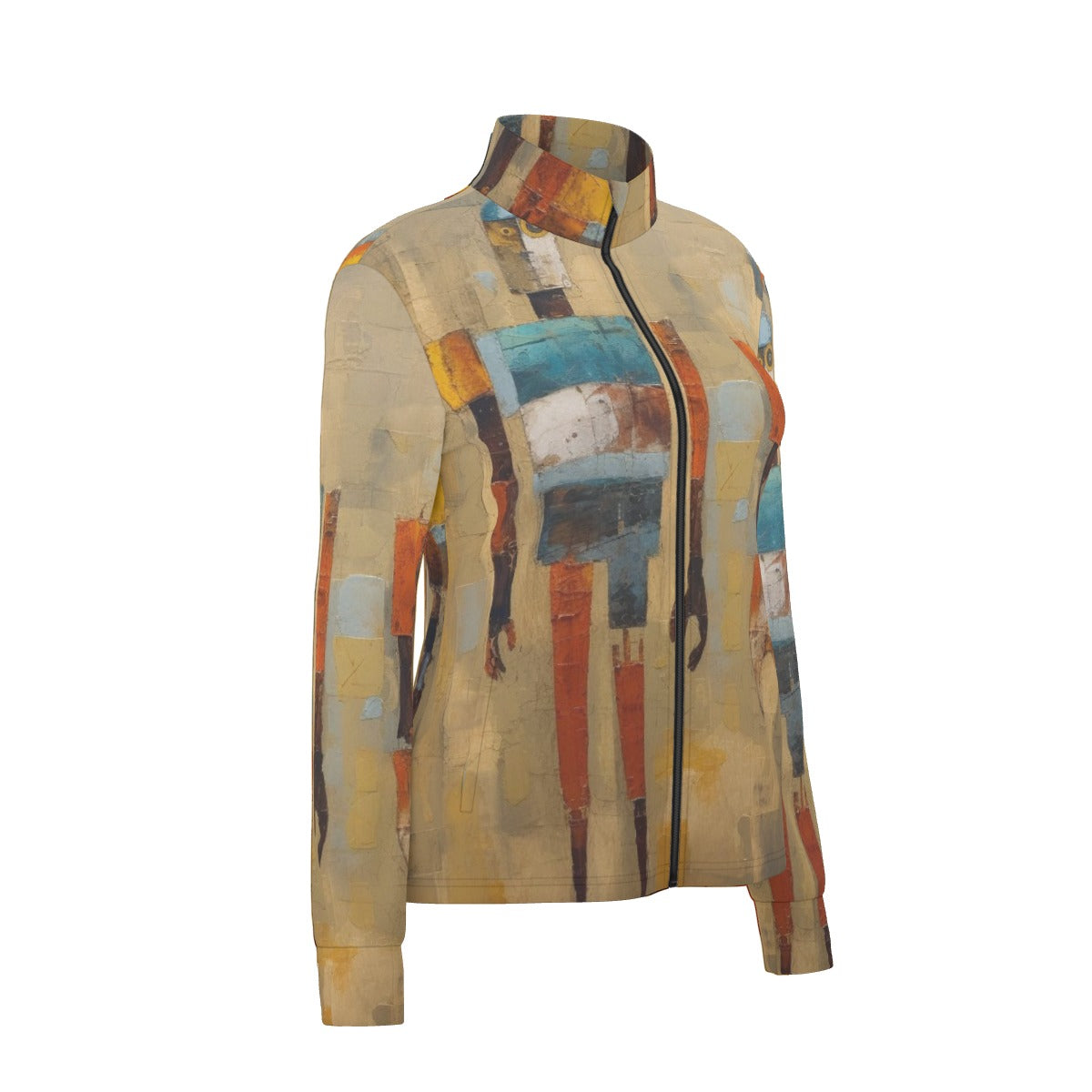 All-Over Print Women's Long Sleeve Thumbhole Jacket
