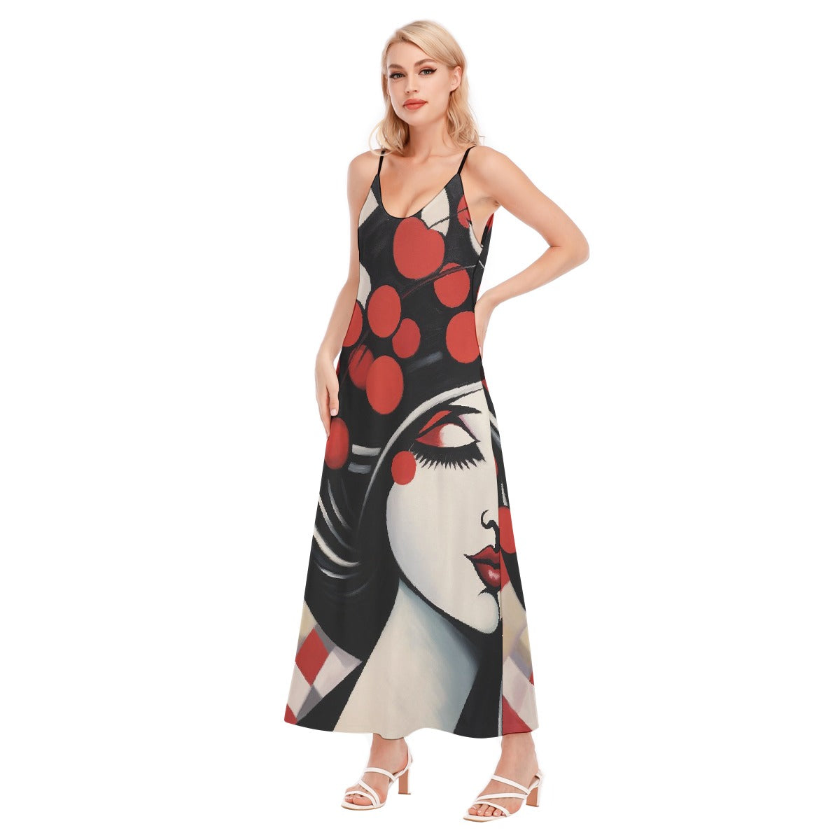 All-Over Print Women's Sling Dress