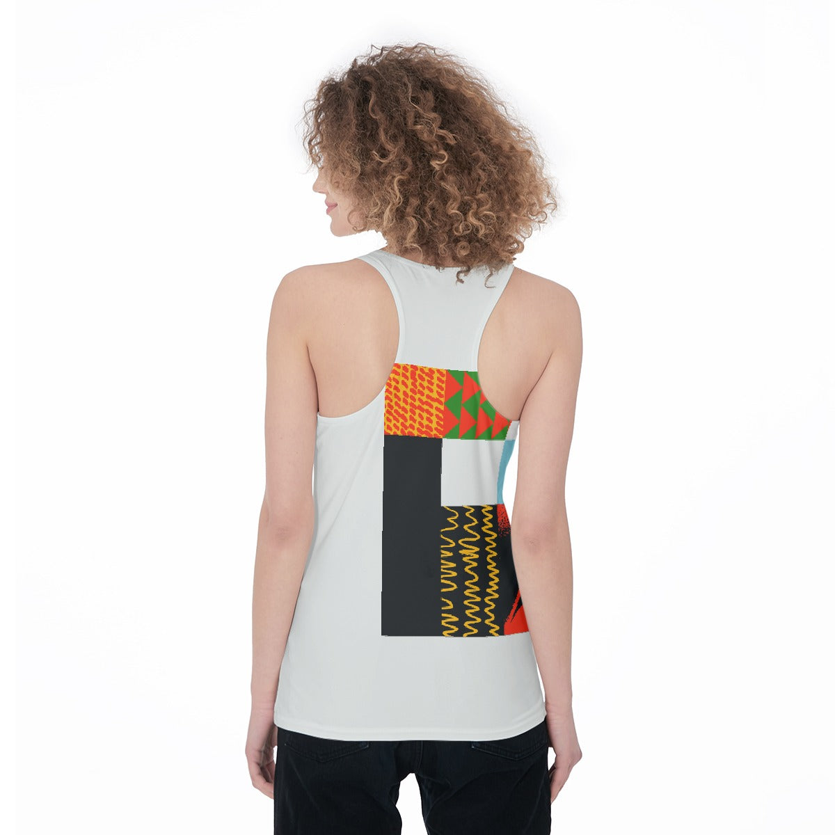 All-Over Print Women's Racerback Tank Top