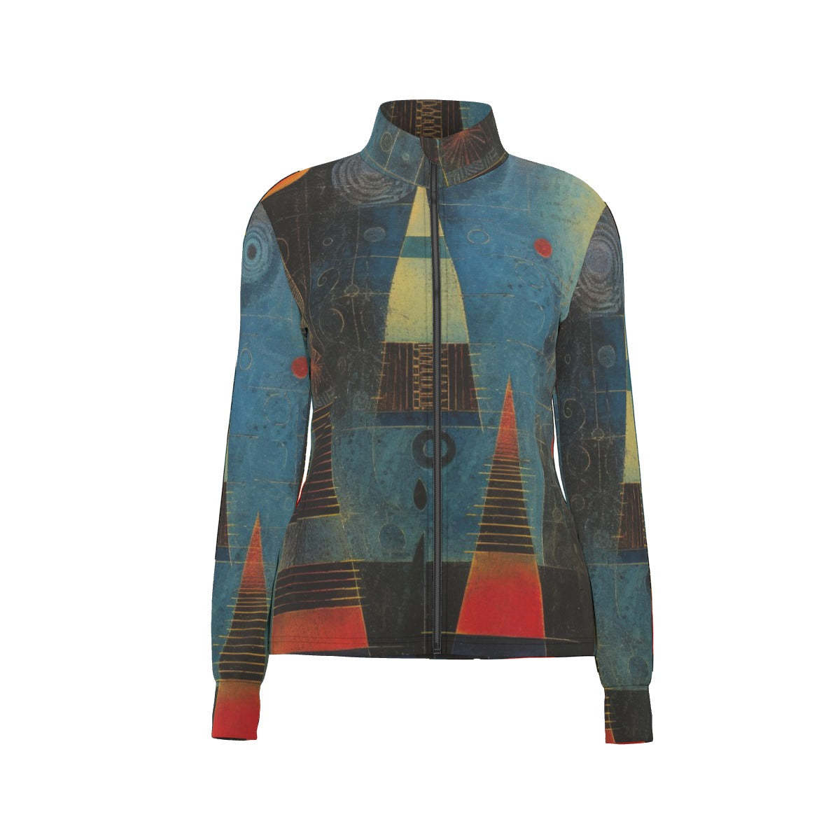 All-Over Print Women's Long Sleeve Thumbhole Jacket