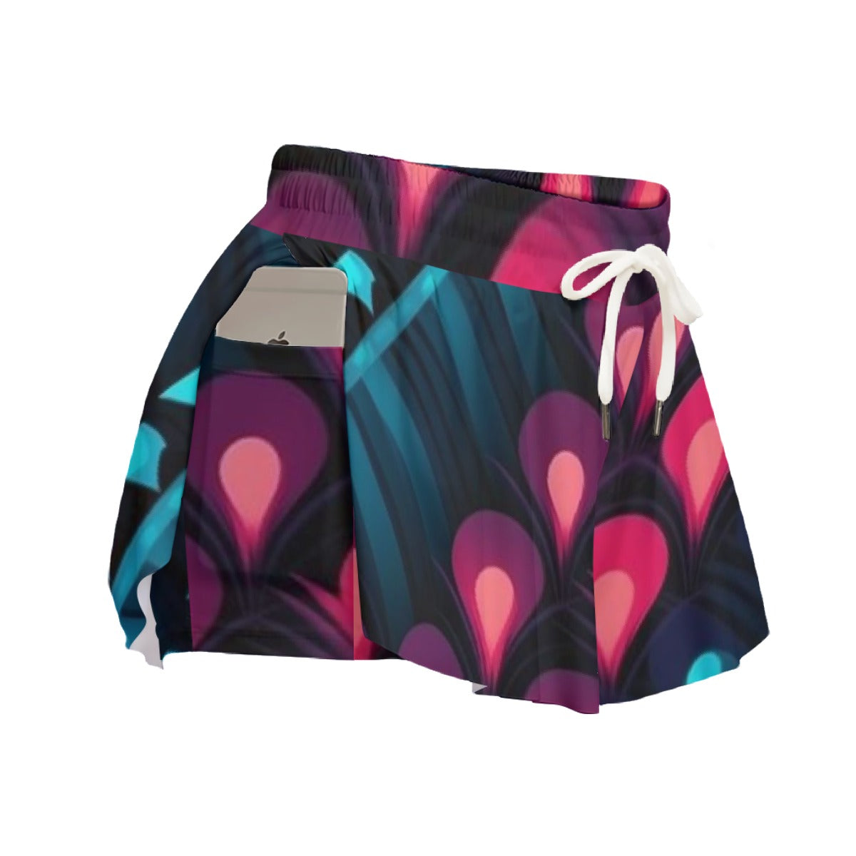 All-Over Print Women's Sport Skorts With Pocket