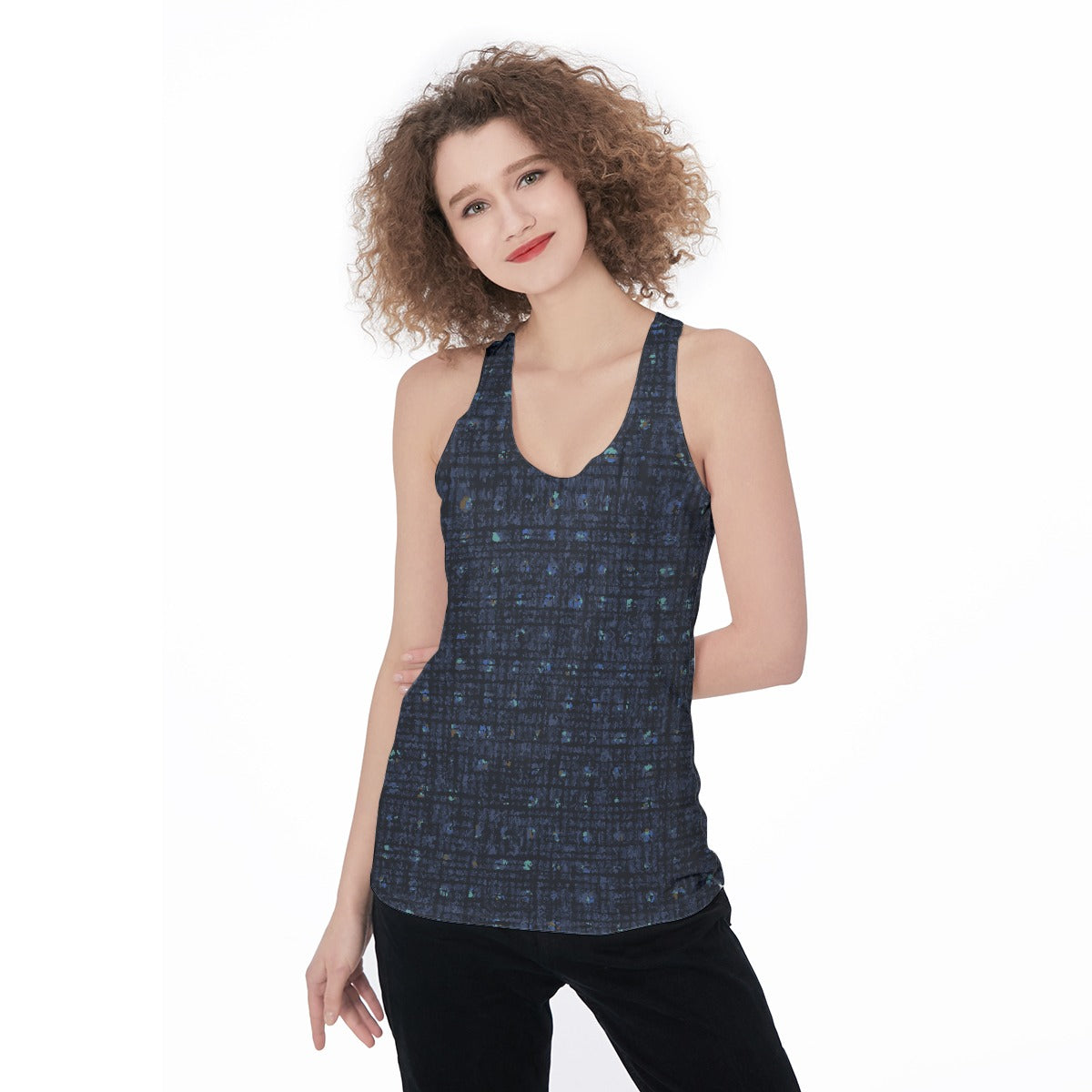 All-Over Print Women's Racerback Tank Top