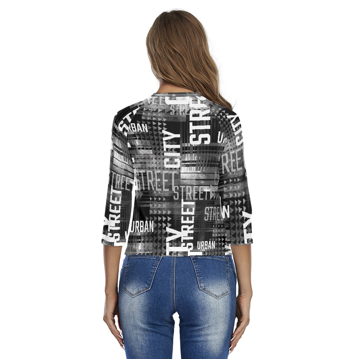 All-Over Print Women's Raglan Sleeves T-shirts