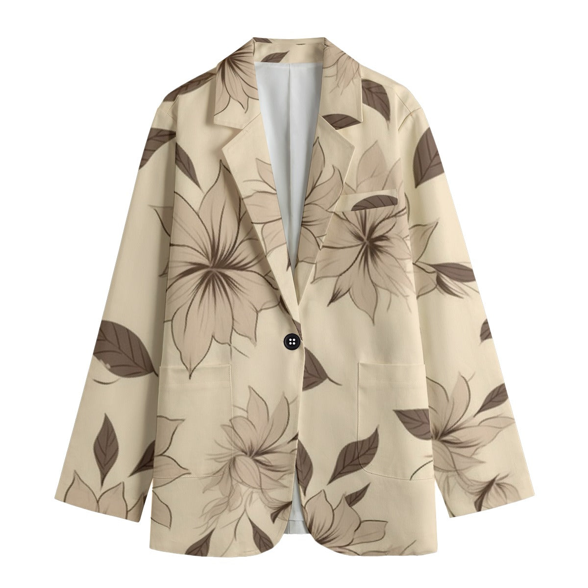 All-Over Print Women's Leisure Blazer