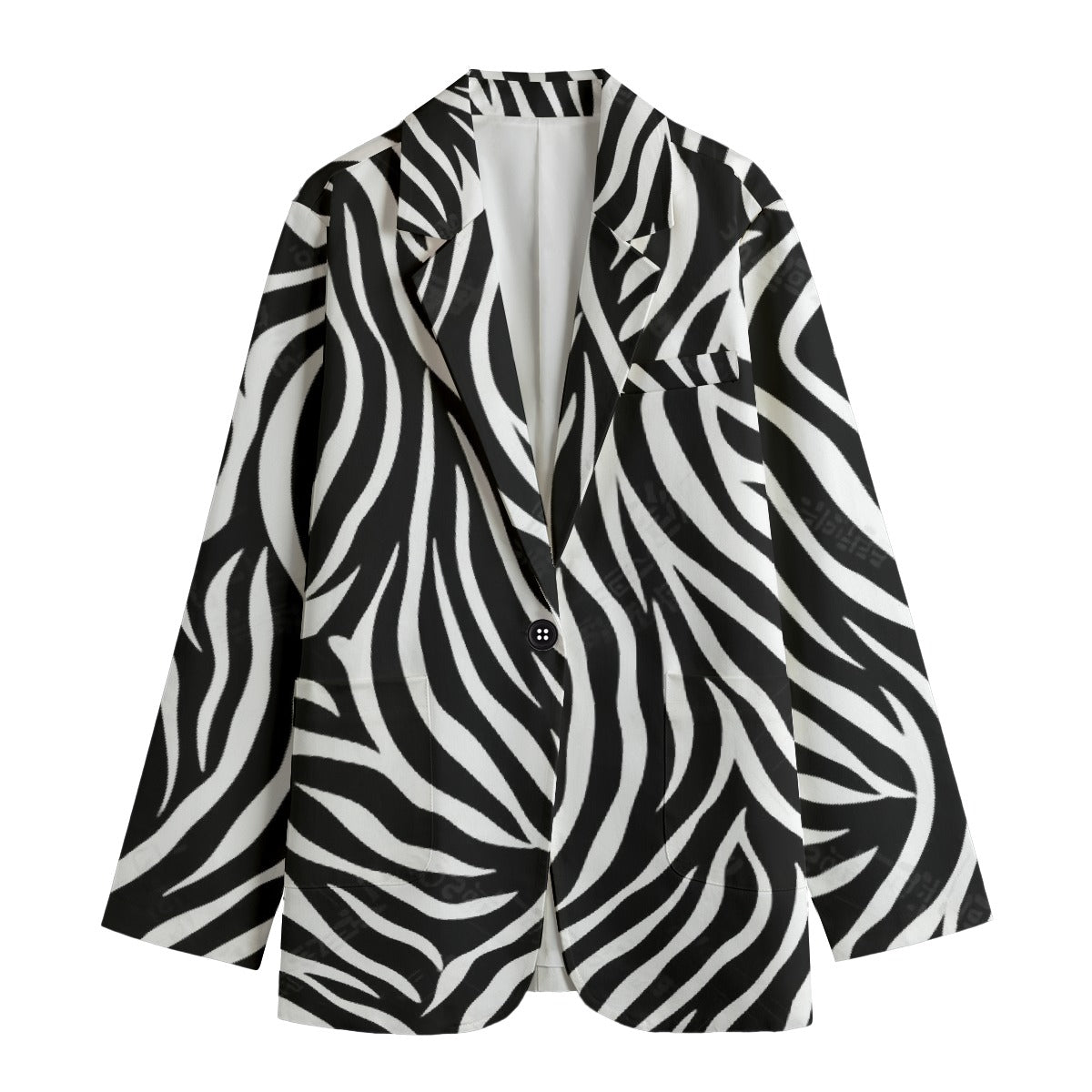 All-Over Print Women's Leisure Blazer