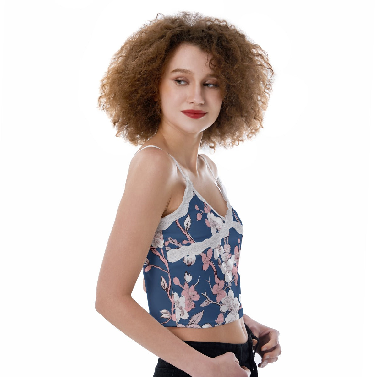 All-Over Print Women's Lace Camisole